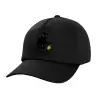 Child's Baseball Cap, 100% Cotton, Black