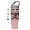 Pink color, 890ml (30oz) stainless Steel Tumbler with Handle