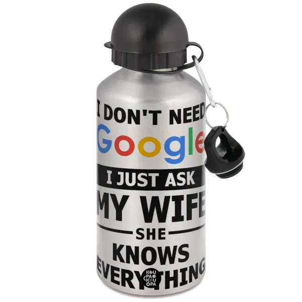 I don't need Google, just ask my WIFE — 1
