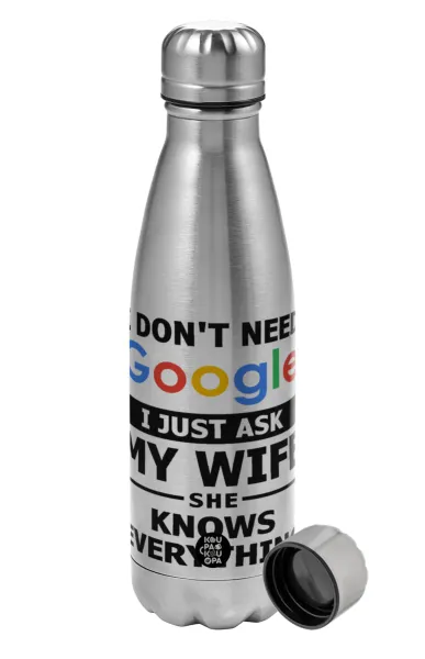 I don't need Google, just ask my WIFE — 1