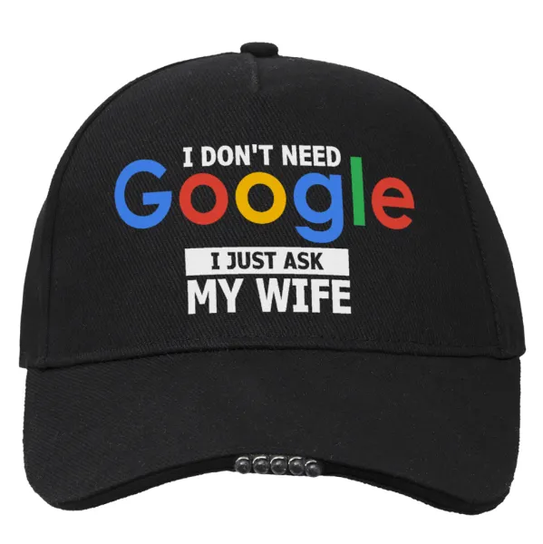 I don't need Google, just ask my WIFE — 1