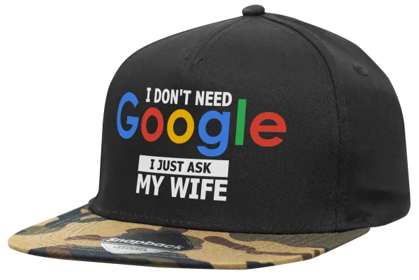 I don't need Google, just ask my WIFE — 1