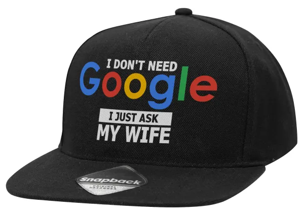 I don't need Google, just ask my WIFE — 1