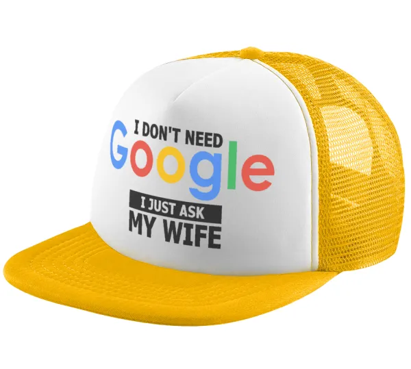 I don't need Google, just ask my WIFE — 1