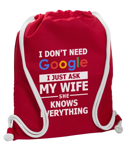 I don't need Google, just ask my WIFE — 1