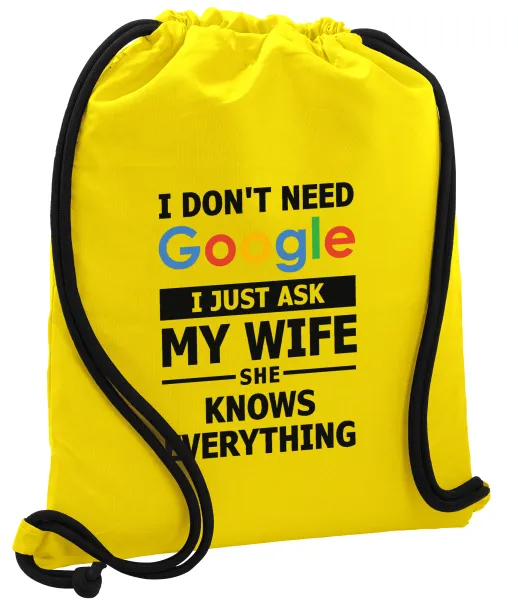 I don't need Google, just ask my WIFE — 1