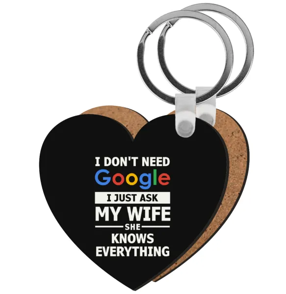 I don't need Google, just ask my WIFE — 1
