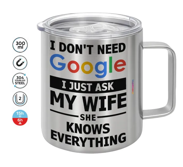 I don't need Google, just ask my WIFE — 1