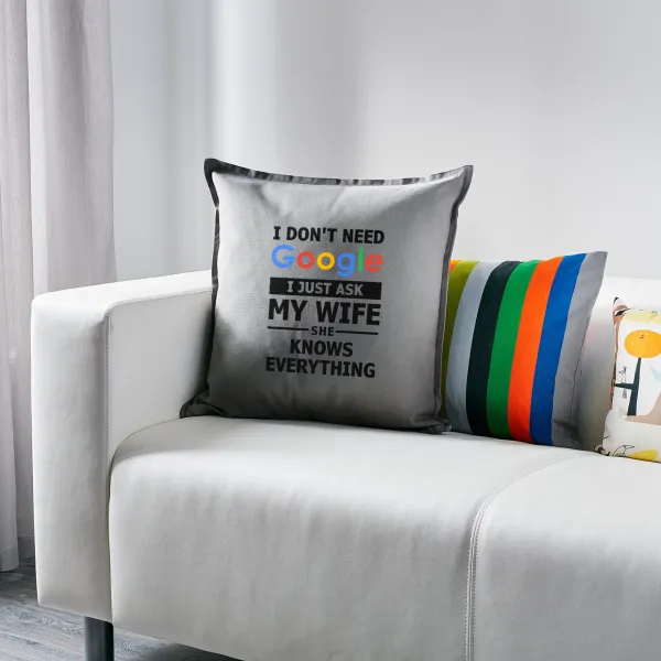 I don't need Google, just ask my WIFE — 2