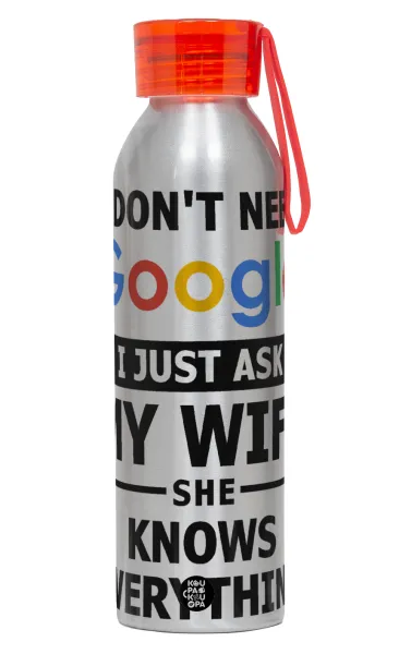 I don't need Google, just ask my WIFE — 1