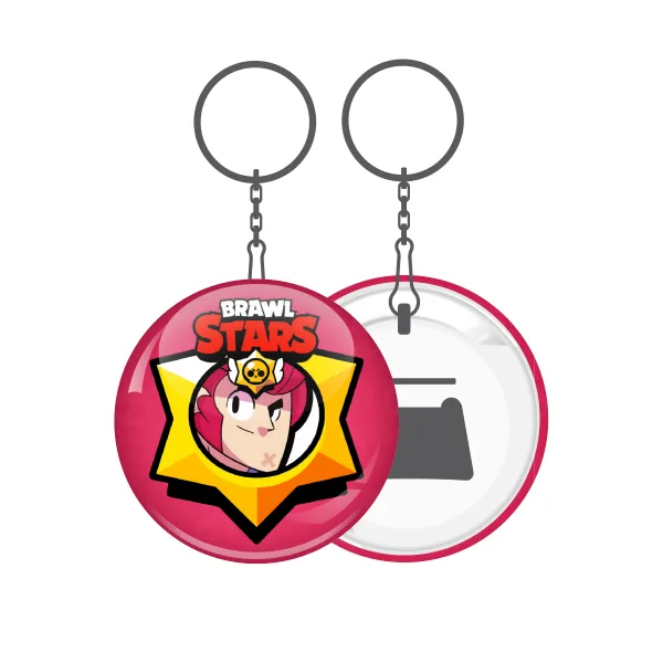Brawl Stars Colt — Metal keychain 5cm with bottle opener