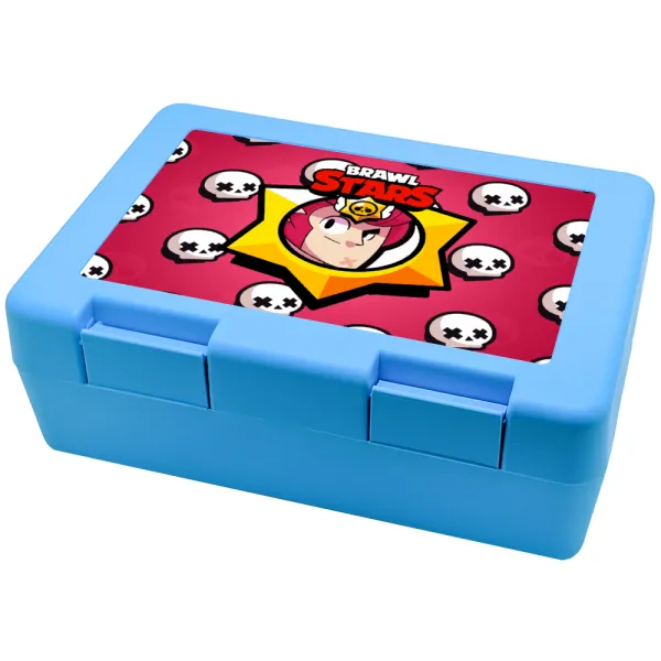 Brawl Stars Colt — Παιδικό δοχείο κολατσιού ΓΑΛΑΖΙΟ 185x128x65mm (BPA free πλαστικό)