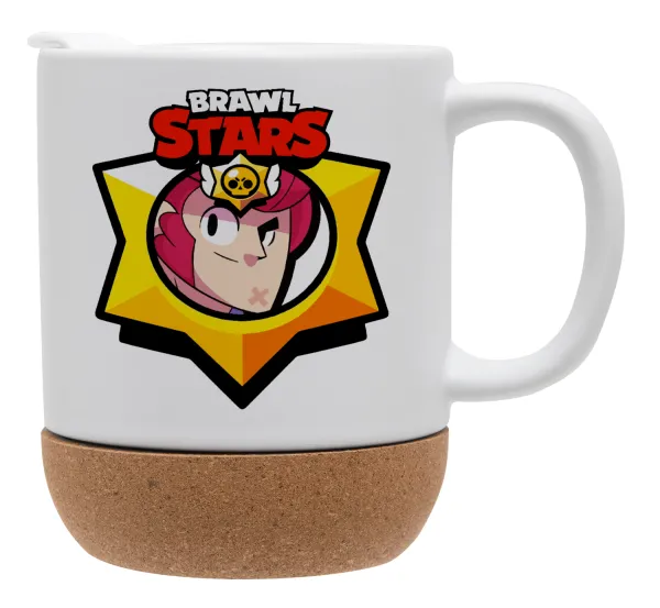 Brawl Stars Colt — Ceramic coffee mug Cork (MAT), 330ml
