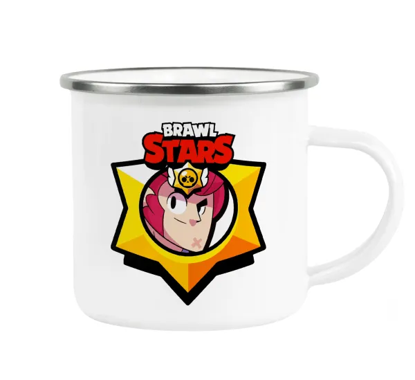 Brawl Stars Colt — Κούπα Μεταλλική εμαγιέ λευκη 360ml