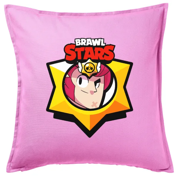 Brawl Stars Colt — Sofa cushion Pink 50x50cm includes filling