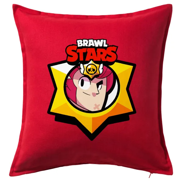 Brawl Stars Colt — Μαξιλάρι καναπέ Κόκκινο 100% βαμβάκι, περιέχεται το γέμισμα (50x50cm)