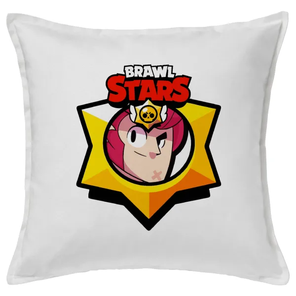 Brawl Stars Colt — Μαξιλάρι καναπέ ΛΕΥΚΟ 100% βαμβάκι, περιέχεται το γέμισμα (50x50cm)