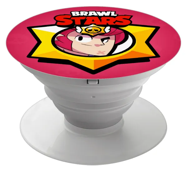 Brawl Stars Colt — Phone Holders Stand  Λευκό Βάση Στήριξης Κινητού στο Χέρι