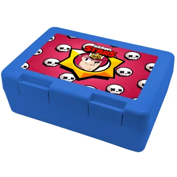 Brawl Stars Colt, Παιδικό δοχείο κολατσιού ΜΠΛΕ 185x128x65mm (BPA free πλαστικό)
