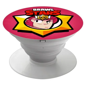 Brawl Stars Colt, Phone Holders Stand  Λευκό Βάση Στήριξης Κινητού στο Χέρι