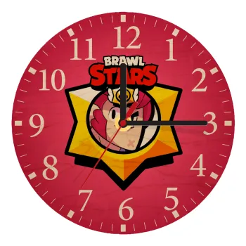 Brawl Stars Colt, Ρολόι τοίχου ξύλινο plywood (20cm)