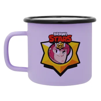 Brawl Stars Colt, Κούπα Μεταλλική εμαγιέ ΜΑΤ Light Pastel Purple 360ml