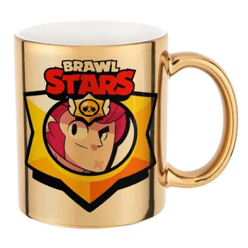 Brawl Stars Colt, Κούπα κεραμική, χρυσή καθρέπτης, 330ml