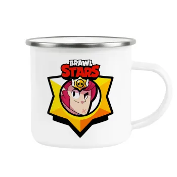 Brawl Stars Colt, Κούπα Μεταλλική εμαγιέ λευκη 360ml