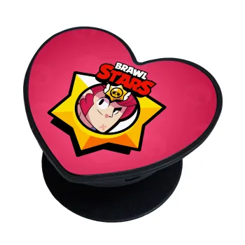 Brawl Stars Colt, Phone Holders Stand  καρδιά Μαύρο Βάση Στήριξης Κινητού στο Χέρι