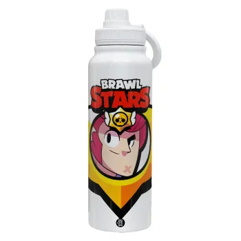 Brawl Stars Colt, Θερμός 1L Ανοξείδωτο με Βάση Κινητού & Διπλά Τοιχώματα