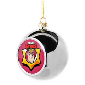 Brawl Stars Colt, Silver 8cm Christmas tree ball ornament