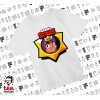 ΛΕΥΚΟ Άνετο παιδικό T-Shirt από 100% βαμβάκι, για κάθε μέρα. Vegan & OEKO-TEX πιστοποιημένο.