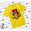 Κίτρινο Άνετο παιδικό T-Shirt από 100% βαμβάκι, για κάθε μέρα. Vegan & OEKO-TEX πιστοποιημένο.