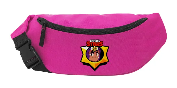 Brawl Stars Shelly — Unisex waist bag (banana) in PINK color with 2 pockets
