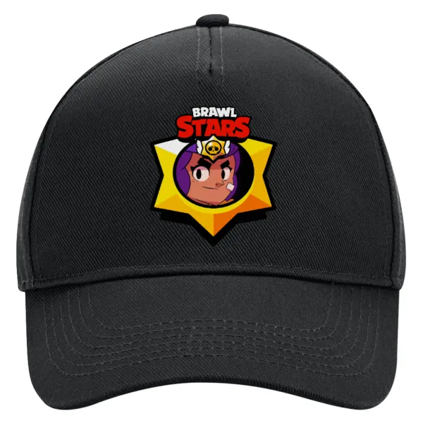 Brawl Stars Shelly — Καπέλο Ενηλίκων Ultimate ΜΑΥΡΟ, (100% ΒΑΜΒΑΚΕΡΟ DRILL, ΕΝΗΛΙΚΩΝ, UNISEX, ONE SIZE)