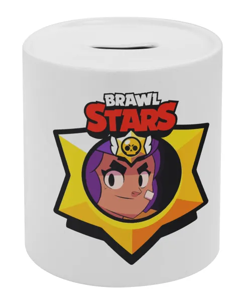 Brawl Stars Shelly — Κουμπαράς πορσελάνης με τάπα