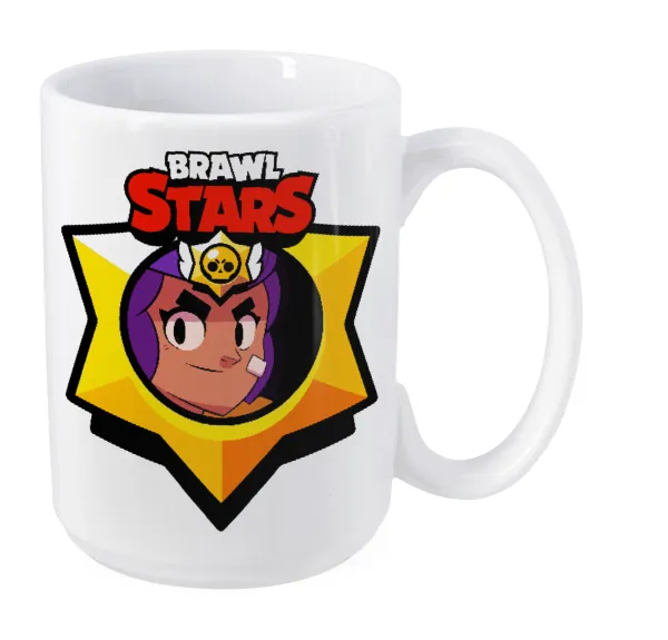 Brawl Stars Shelly — Mega mug, ceramic, 450ml