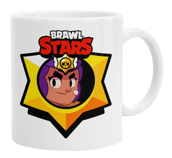 Brawl Stars Shelly — Κούπα, κεραμική, 330ml