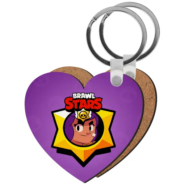Brawl Stars Shelly — Ξύλινο καρδιά