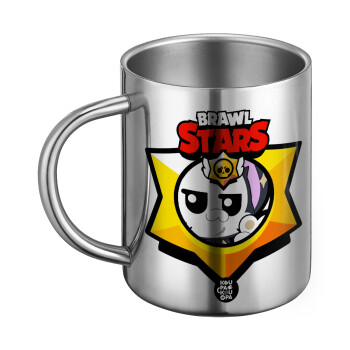 Brawl Stars Kit, Ανοξείδωτη Μεταλλική Κούπα 450ml - Διπλού Τοιχώματος