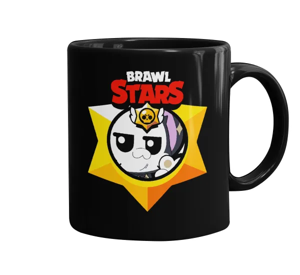 Brawl Stars Kit — Κούπα Μαύρη, κεραμική, 330ml