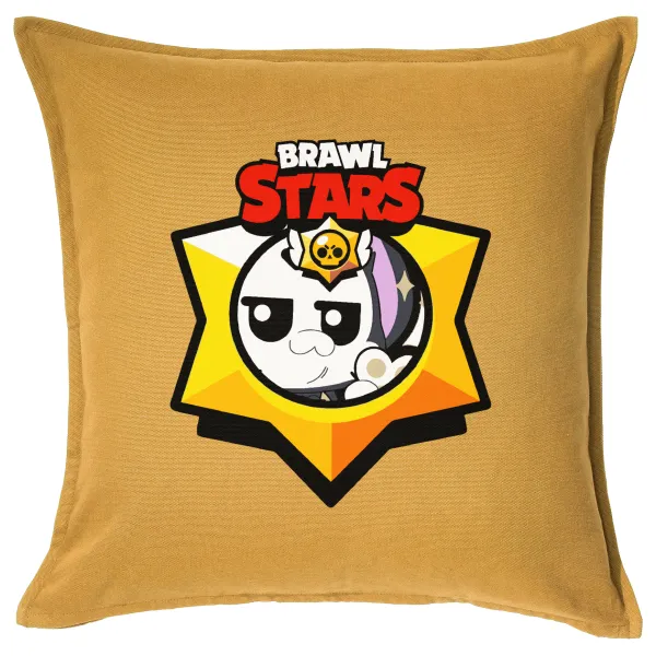 Brawl Stars Kit — Sofa cushion YELLOW 50x50cm includes filling