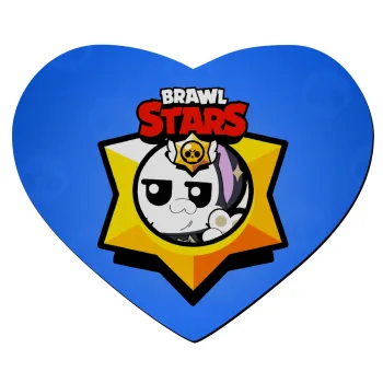 Brawl Stars Kit, Mousepad heart 23x20cm