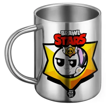 Brawl Stars Kit, Ανοξείδωτη Μεταλλική Κούπα 450ml - Διπλού Τοιχώματος
