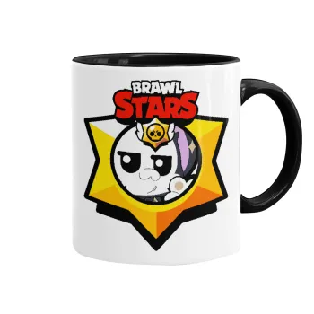 Brawl Stars Kit, Κούπα χρωματιστή μαύρη, κεραμική, 330ml