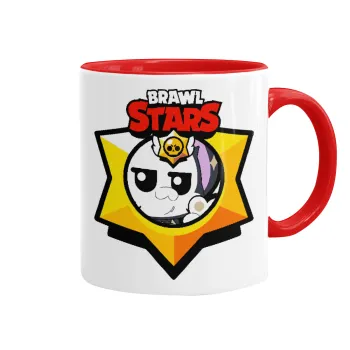 Brawl Stars Kit, Κούπα χρωματιστή κόκκινη, κεραμική, 330ml