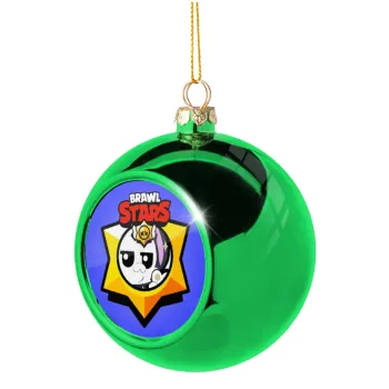 Brawl Stars Kit, Green Christmas tree ornament ball 8cm