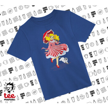 Candy, Παιδικό T-Shirt ΜΠΛΕ από 100% βαμβάκι, για κάθε μέρα. Vegan & OEKO-TEX πιστοποιημένο.