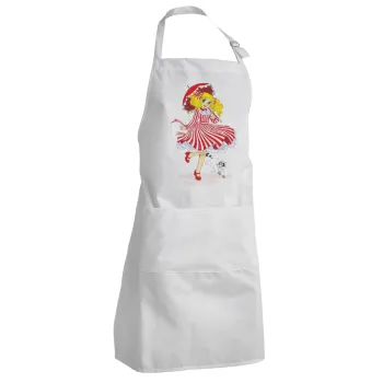 Candy, Adult Chef Apron (with sliders and 2 pockets)