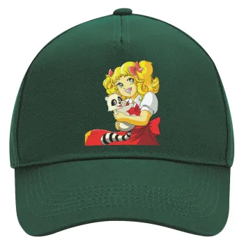 Candy, Καπέλο Ενηλίκων Ultimate ΠΡΑΣΙΝΟ, (100% ΒΑΜΒΑΚΕΡΟ DRILL, ΕΝΗΛΙΚΩΝ, UNISEX, ONE SIZE)